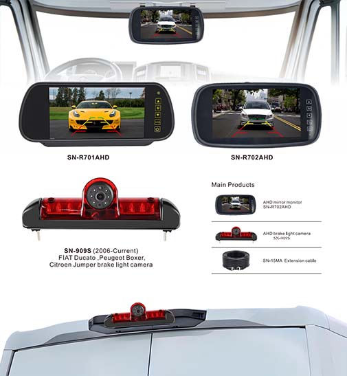 Sunnuo, as a high-quality supplier of brake light camera systems
